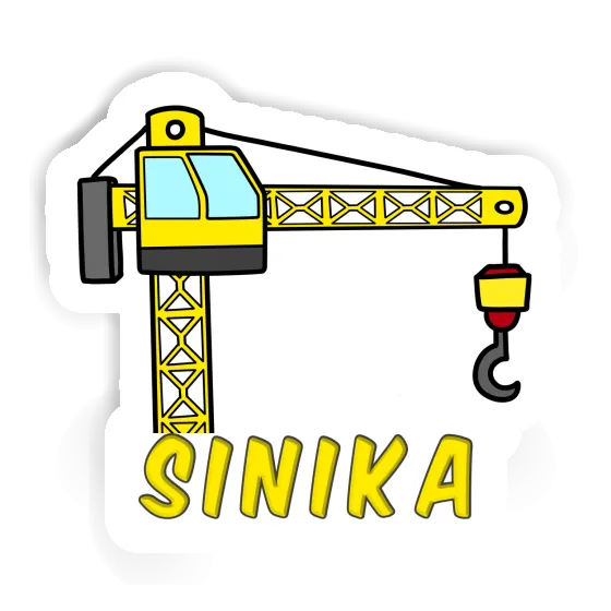 Sticker Tower Crane Sinika Gift package Image