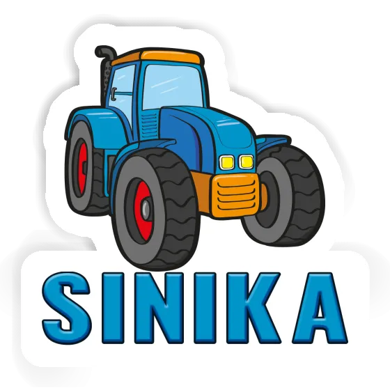 Sticker Sinika Traktor Image