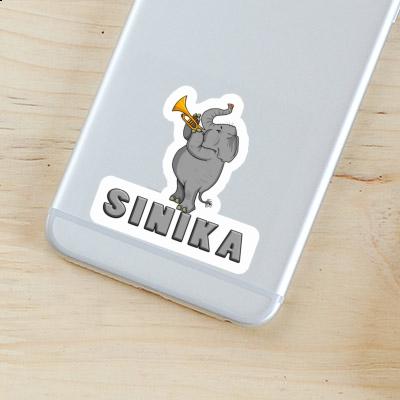 Sticker Sinika Elephant Image