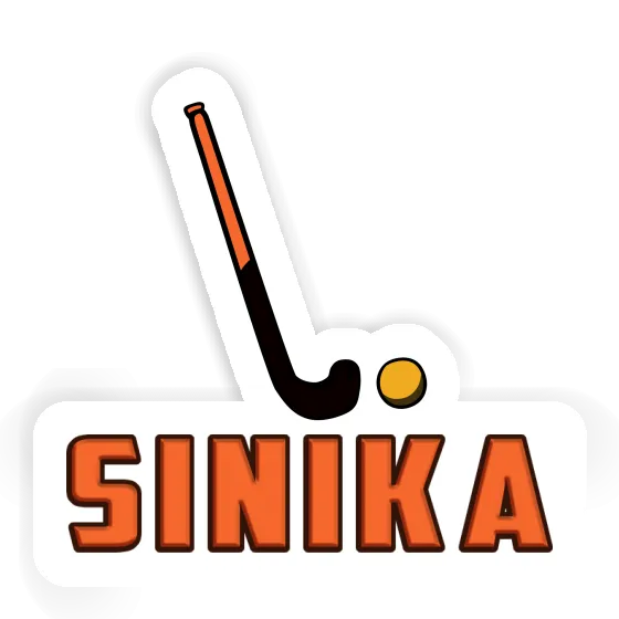 Sinika Sticker Floorball Stick Notebook Image