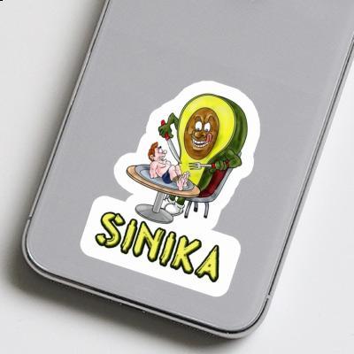 Avocado Sticker Sinika Laptop Image