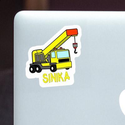 Autocollant Sinika Grue mobile Laptop Image