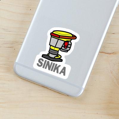 Sticker Vibratory Rammer Sinika Notebook Image