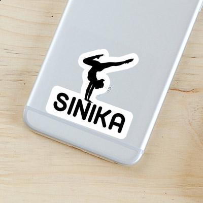 Sticker Sinika Yoga Woman Image