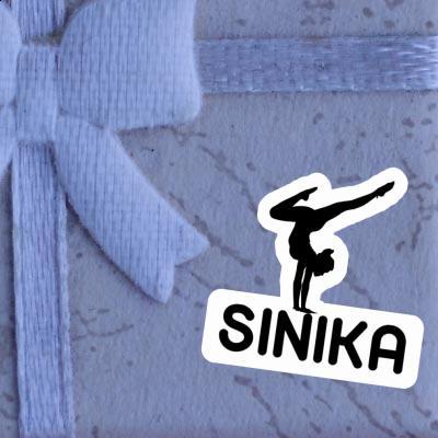 Sticker Sinika Yoga Woman Image