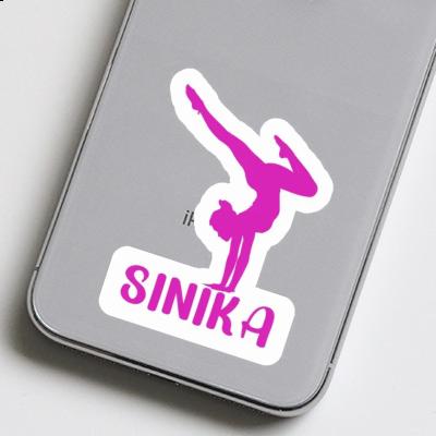 Yoga Woman Sticker Sinika Gift package Image