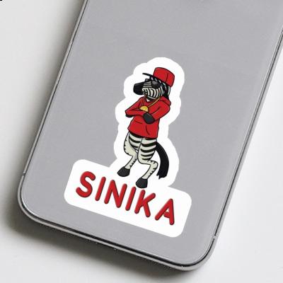 Zebra Sticker Sinika Gift package Image