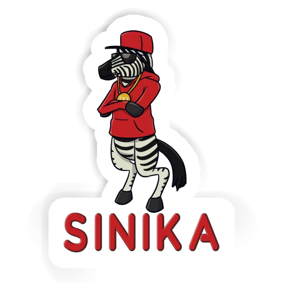 Zebra Sticker Sinika Gift package Image