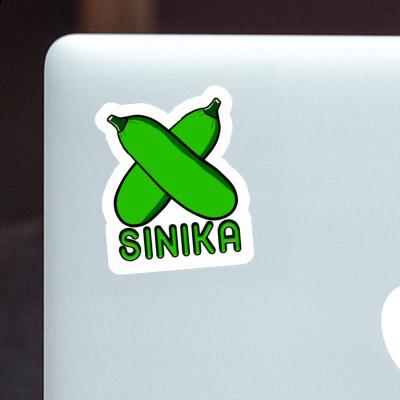 Sinika Sticker Zucchini Laptop Image