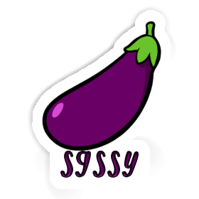 Sticker Sissy Aubergine Image
