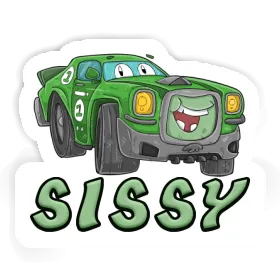 Autocollant Voiture Sissy Image