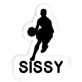 Sissy Autocollant Joueur de basket-ball Image