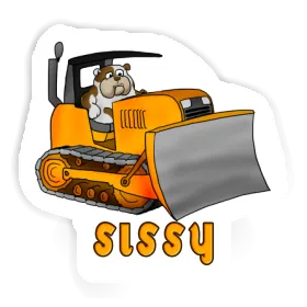 Sticker Sissy Bulldozer Image