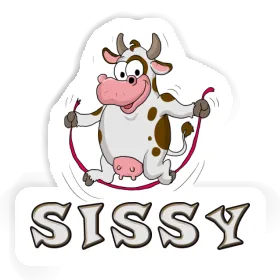 Autocollant Vache Sissy Image
