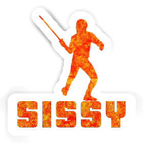 Autocollant Sissy Escrimeur Image