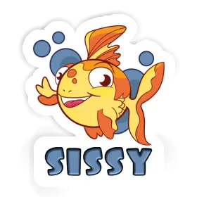 Autocollant Sissy Poisson Image