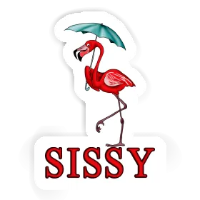 Autocollant Sissy Flamant Image