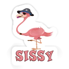 Flamant Autocollant Sissy Image
