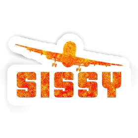 Sticker Airplane Sissy Image