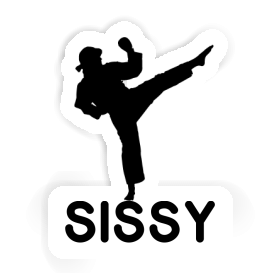 Sissy Autocollant Karatéka Image
