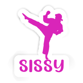 Sissy Autocollant Karatéka Image