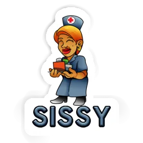 Autocollant Infirmière Sissy Image