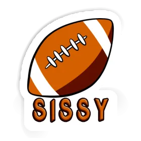 Rugby Autocollant Sissy Image