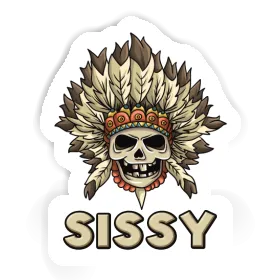 Sissy Sticker Kids Skull Image