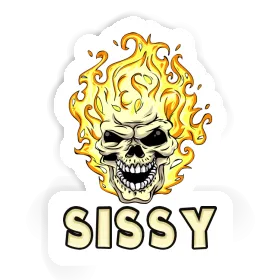Skull Sticker Sissy Image