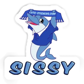 Autocollant Dauphin Sissy Image