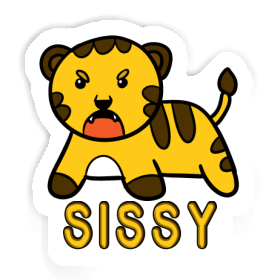 Sissy Aufkleber Tiger Image