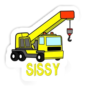 Autocollant Grue mobile Sissy Image