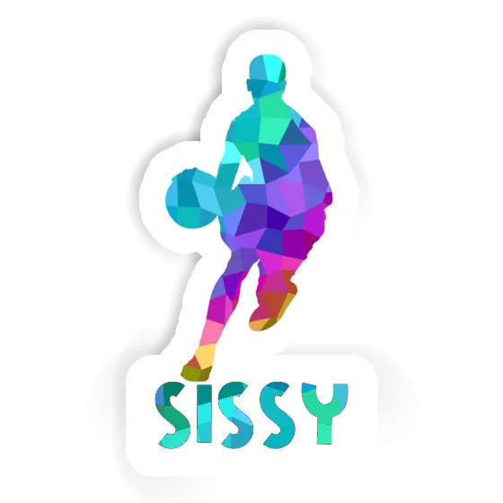 Autocollant Sissy Joueur de basket-ball Autocollant Sissy Joueur de basket-ball Image