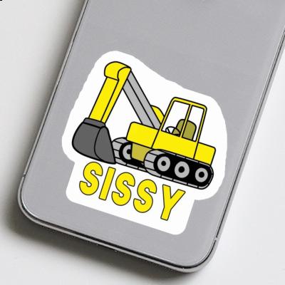 Sticker Excavator Sissy Notebook Sticker Excavator Sissy Gift package Image