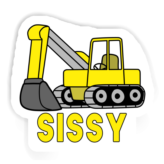 Sticker Excavator Sissy Notebook Sticker Excavator Sissy Gift package Image