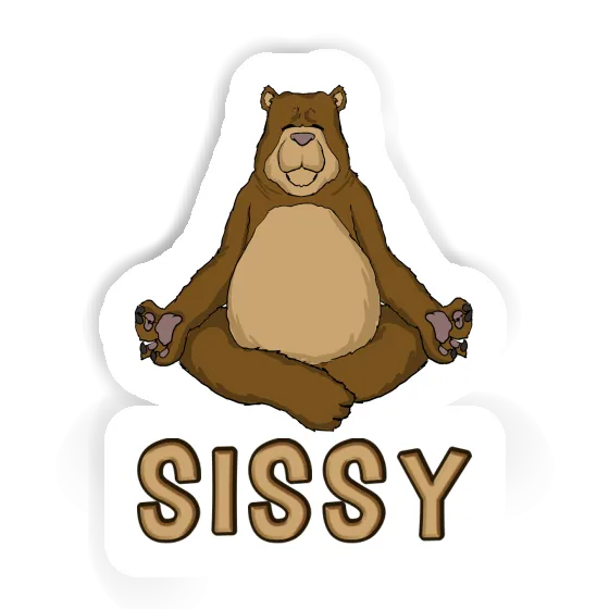 Autocollant Sissy Our de yoga Laptop Autocollant Sissy Our de yoga Laptop Image