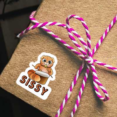 Chat-tambour Autocollant Sissy Chat-tambour Autocollant Sissy Image