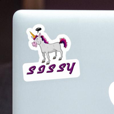 Aufkleber Sissy Einhorn Notebook Aufkleber Sissy Einhorn Gift package Image