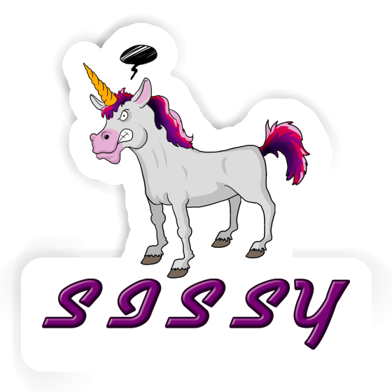 Sissy Autocollant Licorne Sissy Autocollant Licorne Image