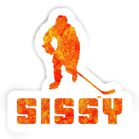 Eishockeyspieler Aufkleber Sissy Gift package Image