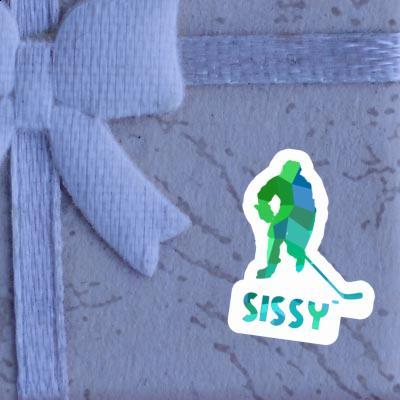 Sticker Eishockeyspieler Sissy Notebook Sticker Eishockeyspieler Sissy Notebook Image