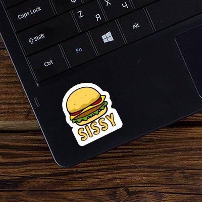 Sticker Sissy Cheeseburger Notebook Sticker Sissy Cheeseburger Gift package Image