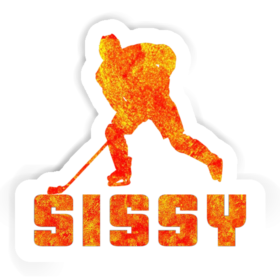 Eishockeyspieler Aufkleber Sissy Laptop Eishockeyspieler Aufkleber Sissy Laptop Image