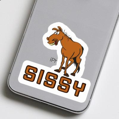 Autocollant Cheval Sissy Notebook Image