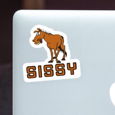 Autocollant Cheval Sissy Image