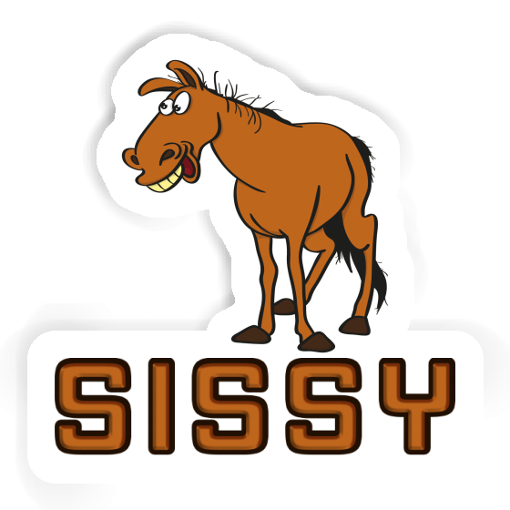Autocollant Cheval Sissy Notebook Autocollant Cheval Sissy Gift package Image