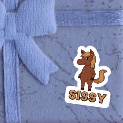Autocollant Cheval Sissy Gift package Image