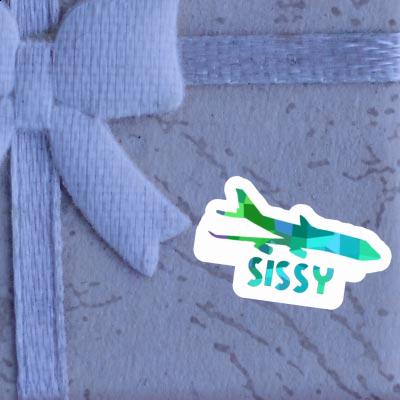 Jumbo-Jet Sticker Sissy Laptop Image