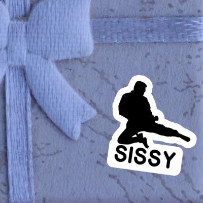 Karatéka Autocollant Sissy Image