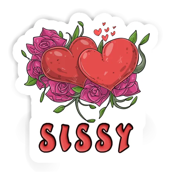 Autocollant Cœur Sissy Notebook Autocollant Cœur Sissy Gift package Image
